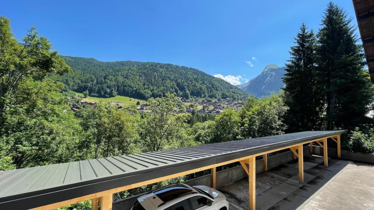 Morzine : Bel Appartement A 5 Mn Du Telepherique Buitenkant foto